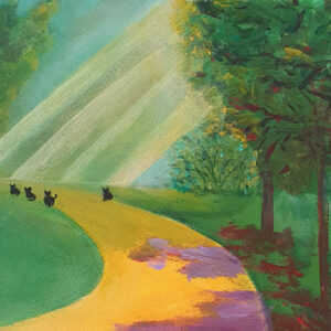 Four Kittens await the Dawn.